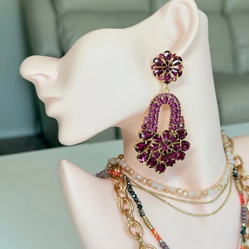 Anthropologie bold pink